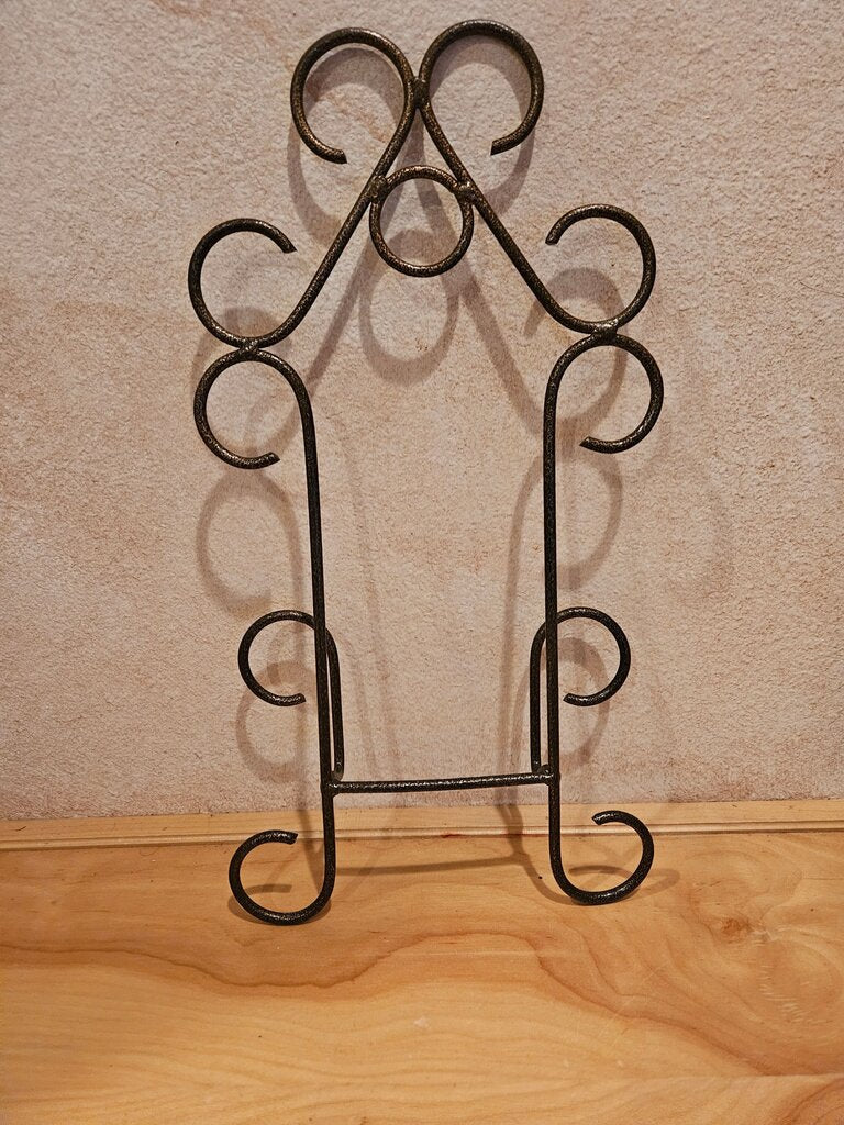 Decorative metal Wall mounted plate Stand