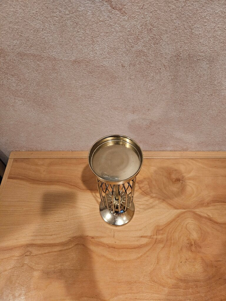 Vintage Metal Candle Holder