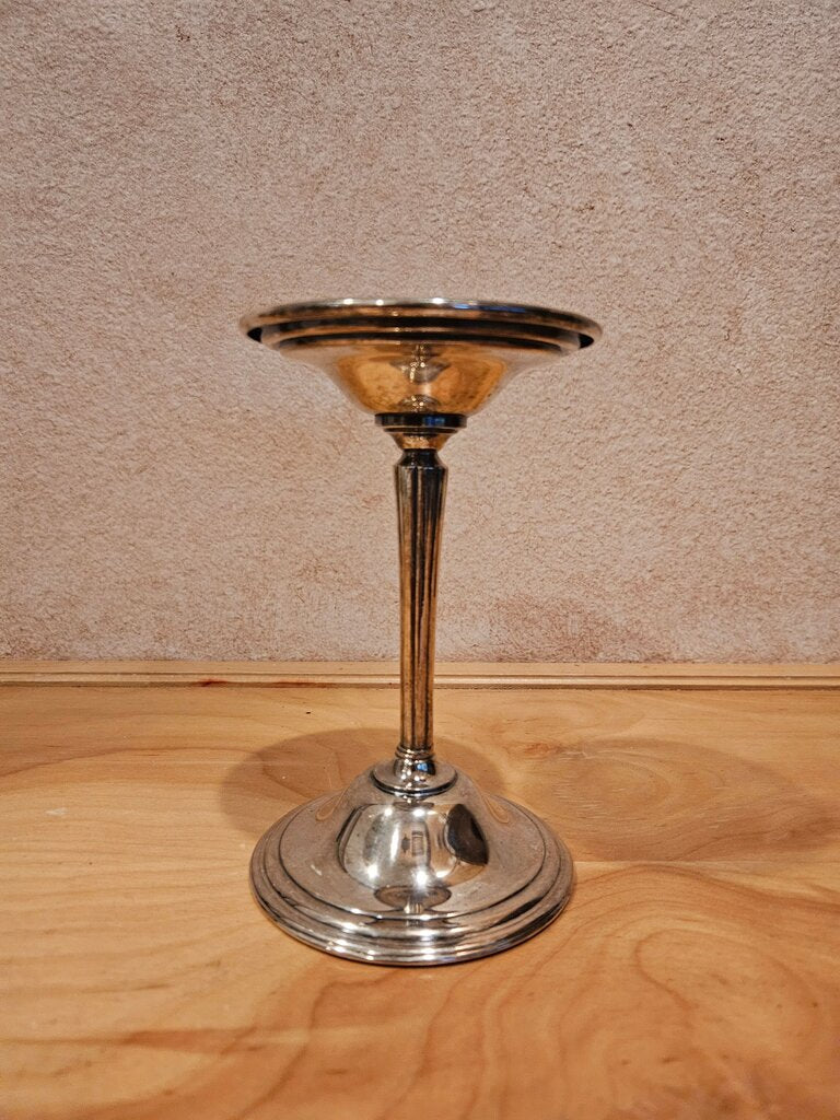 Vintage Silver Plated Pedestal Bowl