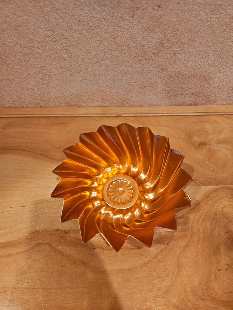 Vintage Copper Pinwheel Jello Mold Cake Mold Hanging Vintage