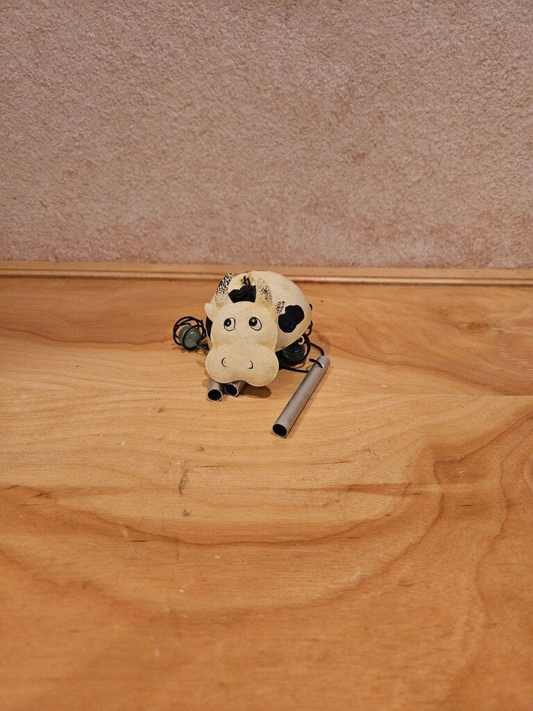 Vintage Whimsical Cow Figure windchimes