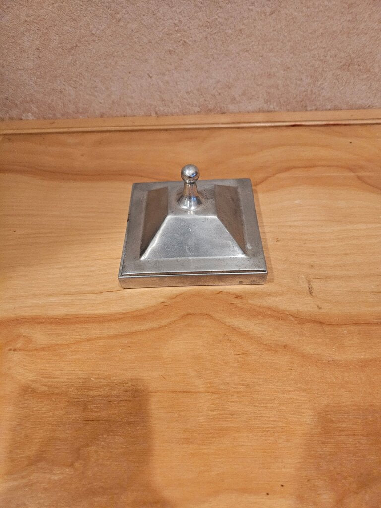 Aluminum Pyramid Paperweight