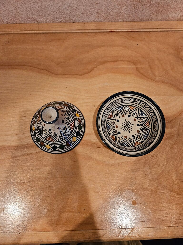 Handmade Traditional Moroccan Ceramic Tajine Cooking Pot