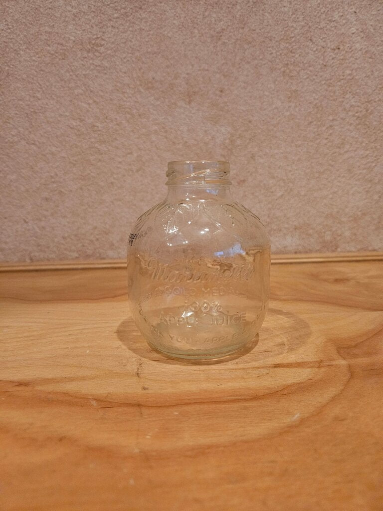 Martinelli's Glass Apple Juice Bottle