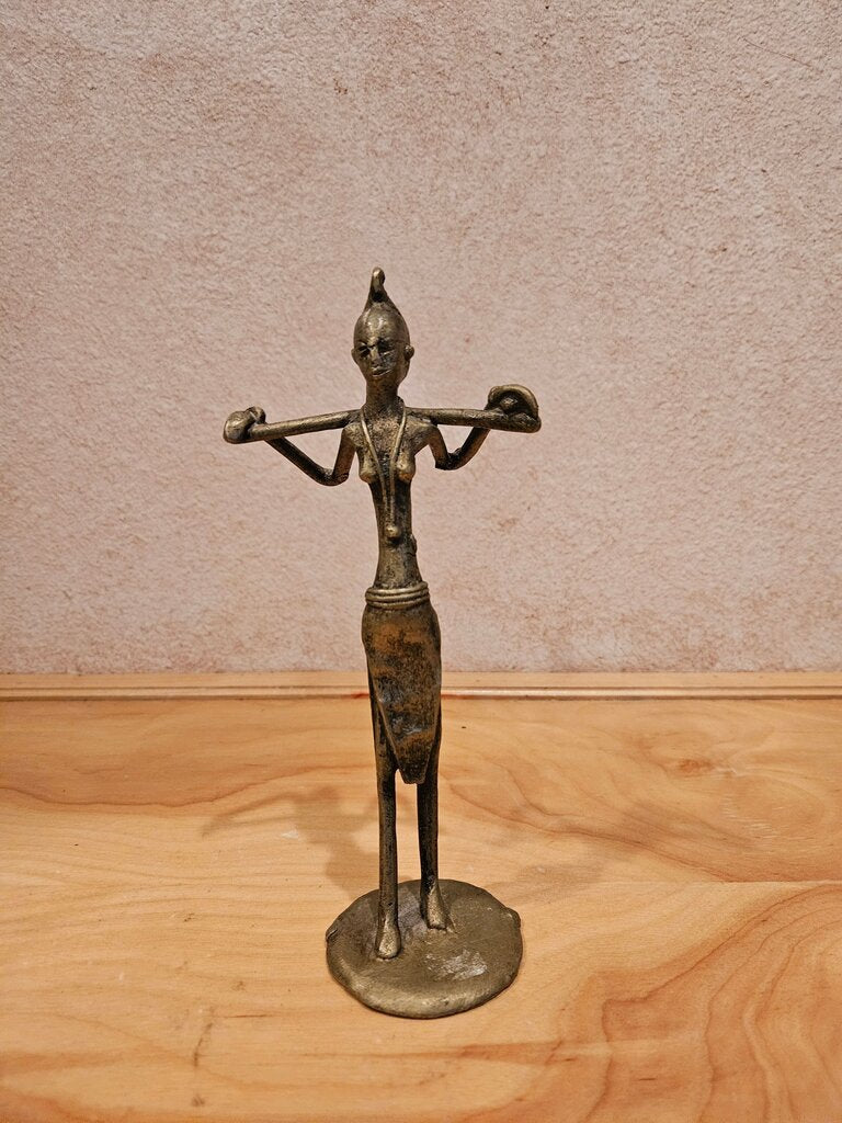 African Bronze Figure Sculpture