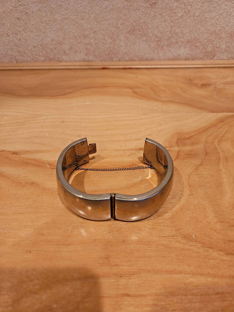 Silver Tone Cuff Bracelet