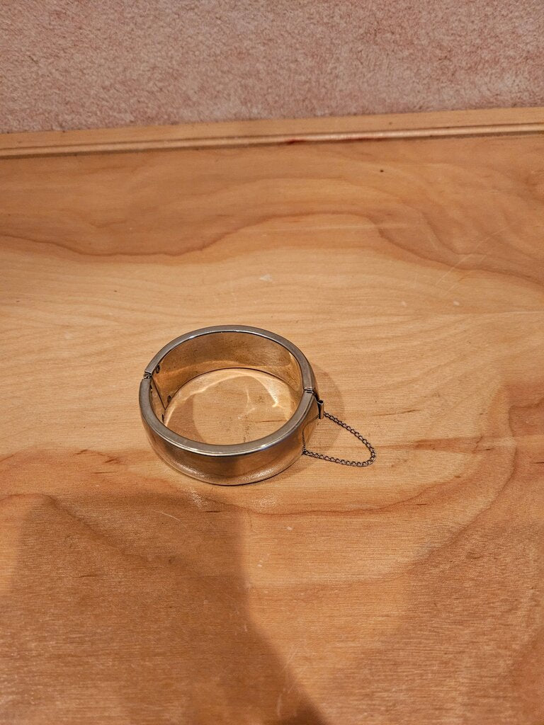 Silver Tone Cuff Bracelet