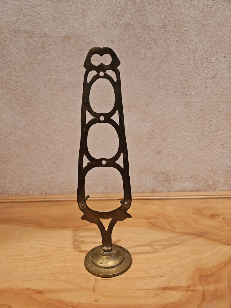 Vintage Brass Letter Holder