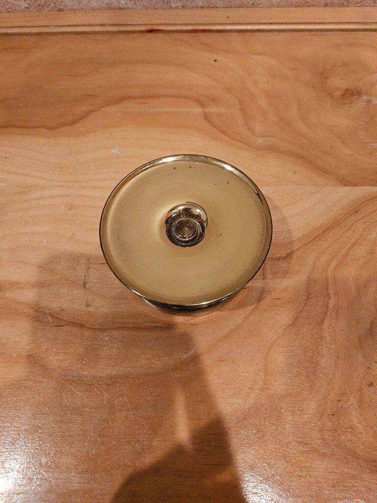 Vintage Brass candle holder/cupcake stand/riser