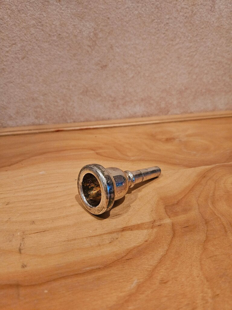 Silver Trumpet Mouthpiece