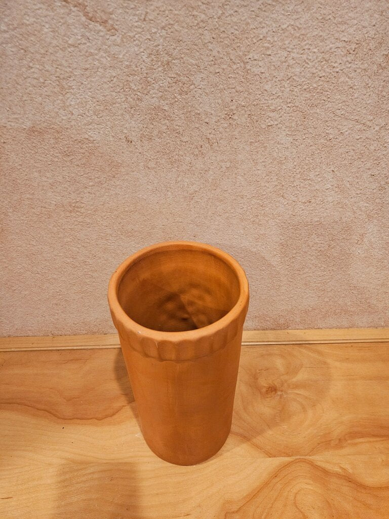 Terracotta Wine Crock Fabulous thick Clay wine holder/ice bucket