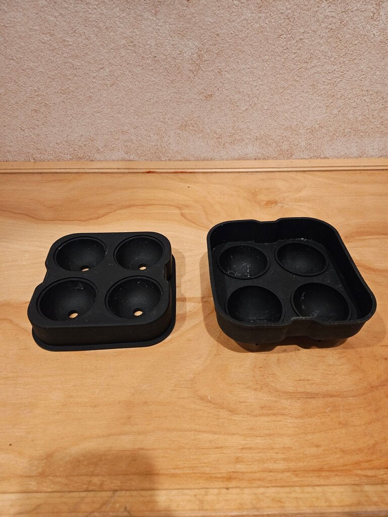 Silicone Ice Ball Maker Tray