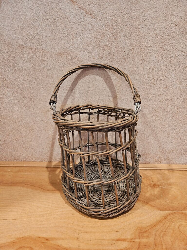 Willow Wicker Basket with Handle