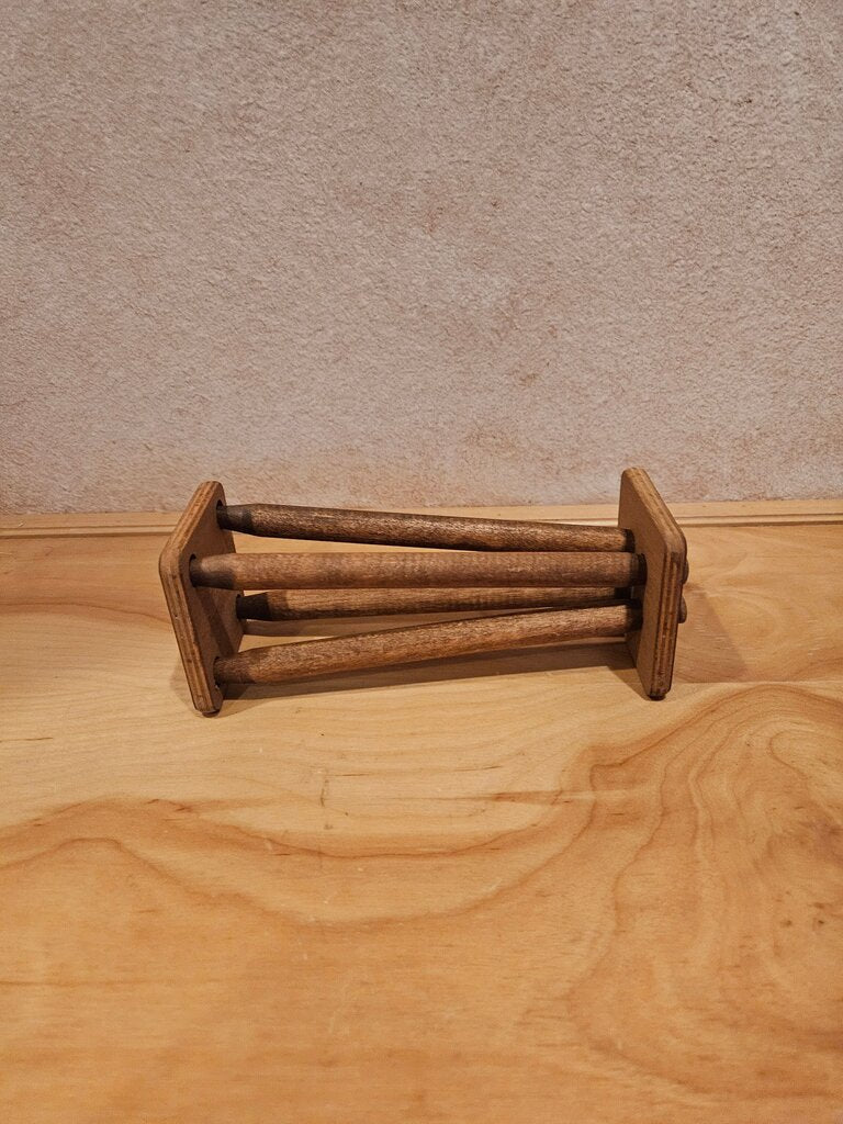 “Wise Cracker” Wooden Unique Nutcracker Made in USA In Box