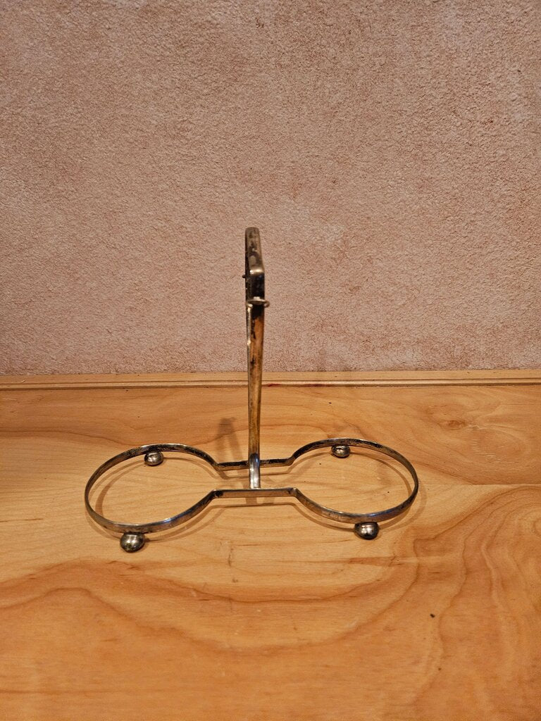 Vintage Brass Wire Display Stand
