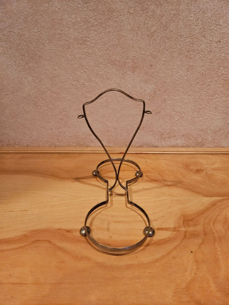 Vintage Brass Wire Display Stand