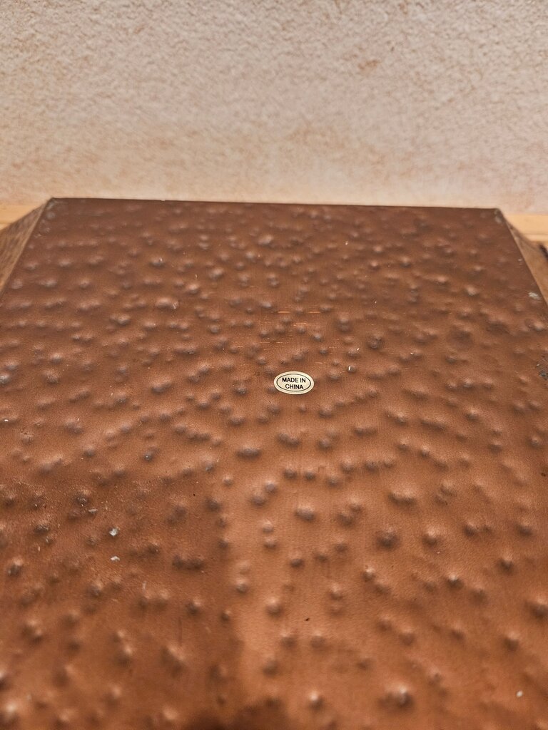 Southern Living at Home Hammered Square Copper Tray -#40419