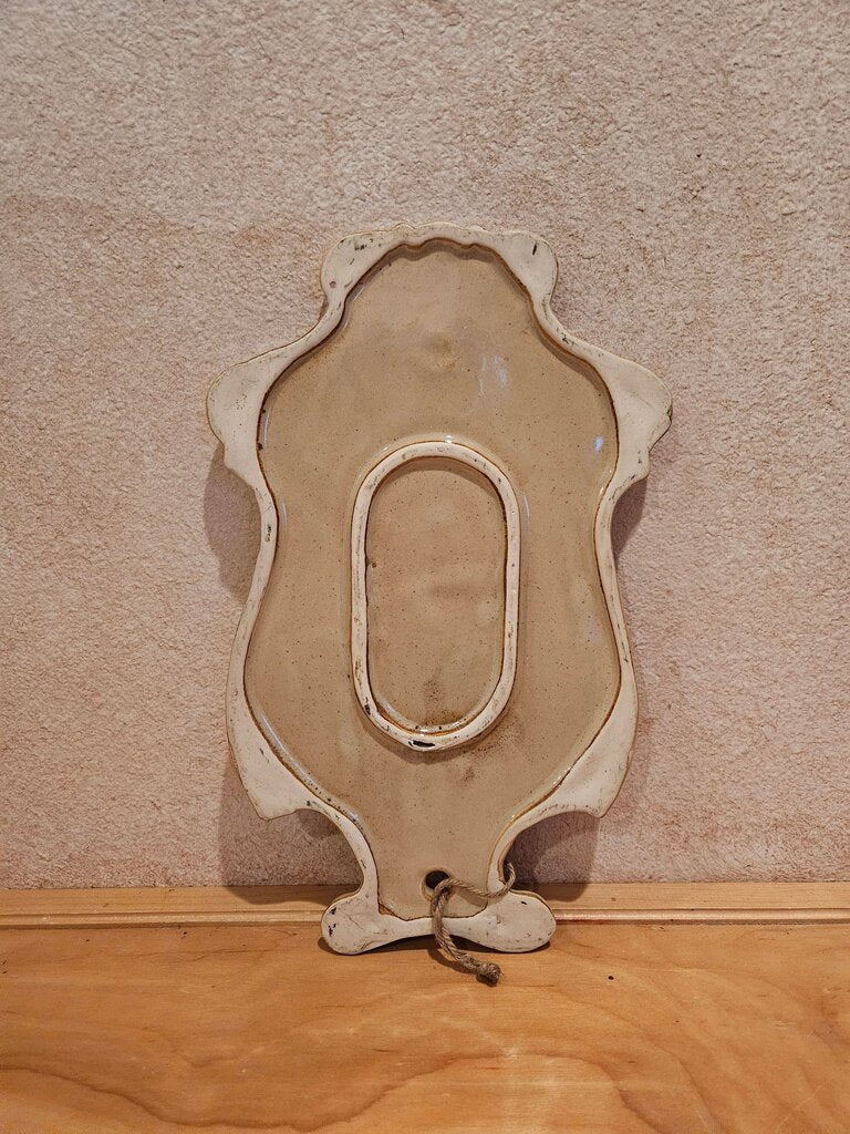 "SIMPLE GRACES CUTTING BOARD" Ceramic Blessings Unlimited Cream Ceramic Wall Plaque
