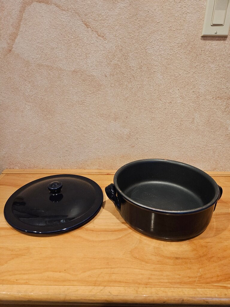 Noemi Ceramiche DUTCH OVEN/CASSEROLE W/ Non Stick Handcrafted in Umbria Italy