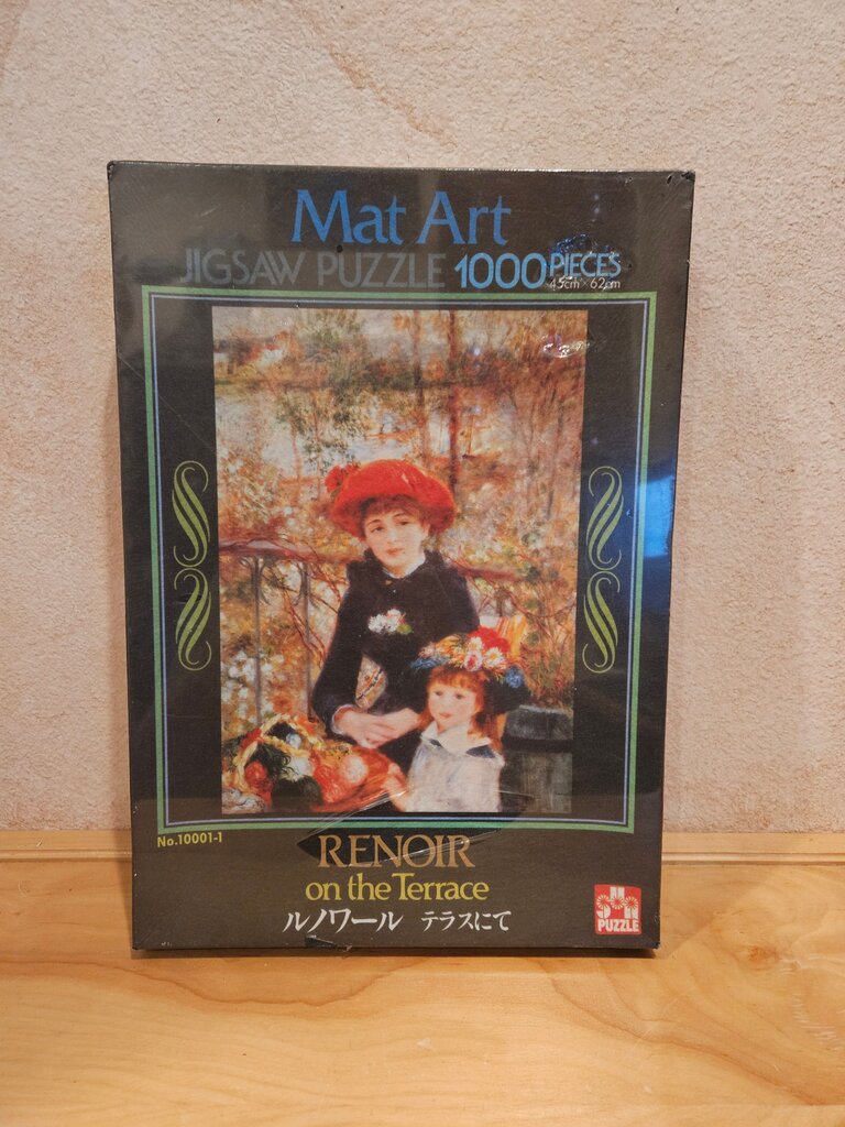 Mat Art Jigsaw Puzzle - Renoir on the Terrace - 1000 Pieces