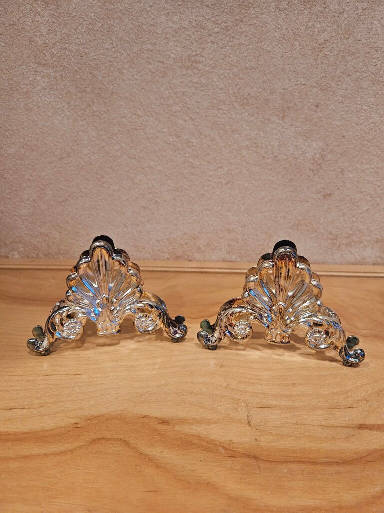 Set of Vintage Knife Rests silver plated decor