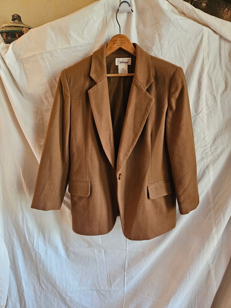 Worthington Wool Blazer Vintage jacket Retro Urban Casual 10p