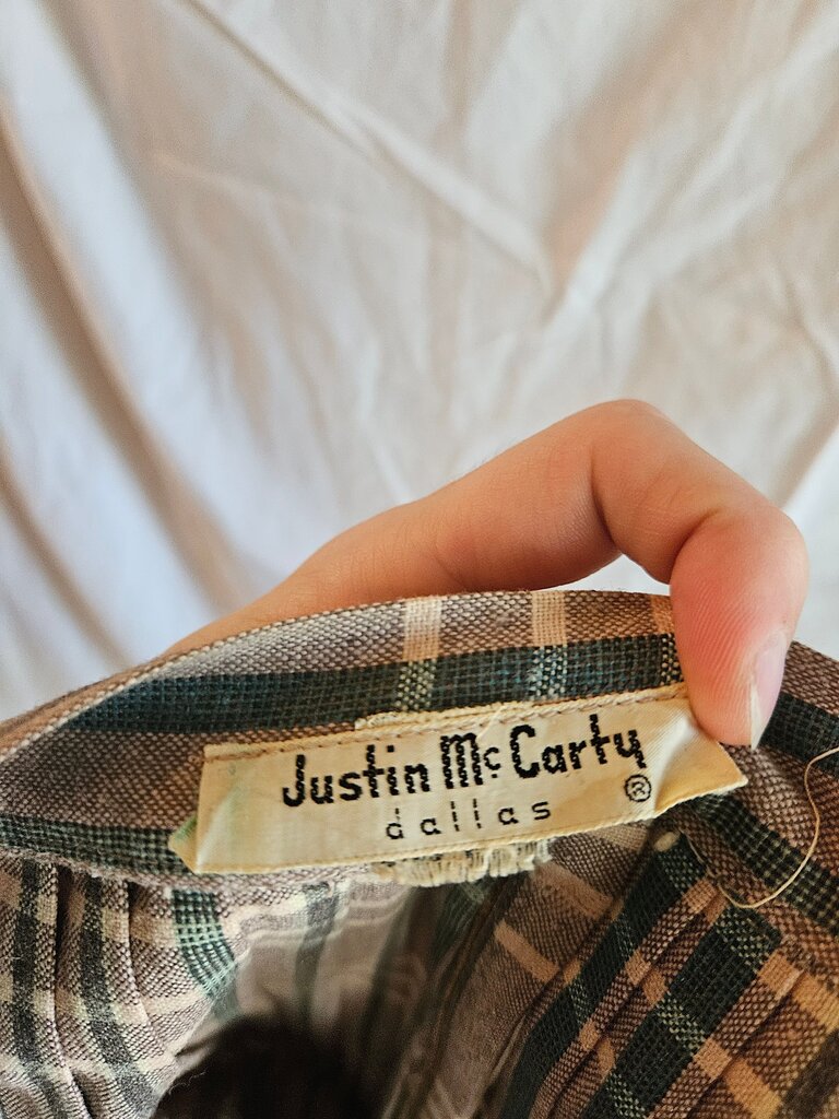 Justin McCarthy Pleated Skirt