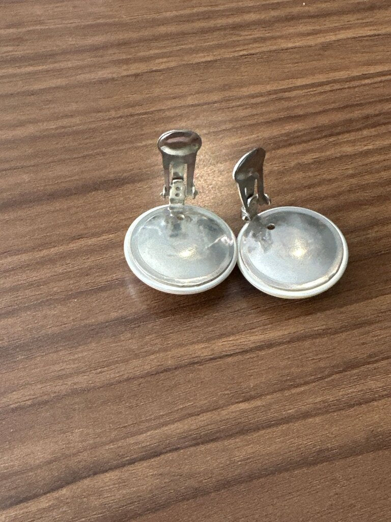 Vintage Clip-On Pearl Earrings