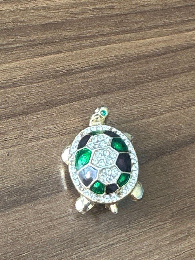 Turtle Soccer Pin