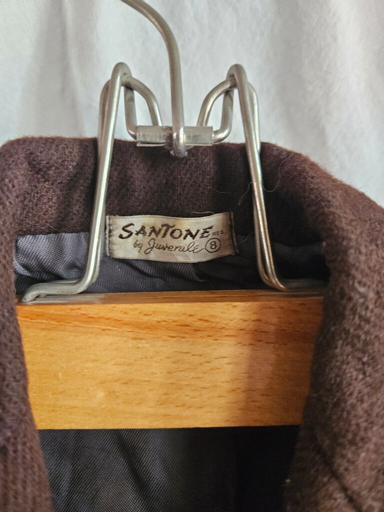 Santone Brown Blazer Jacket for Kids
