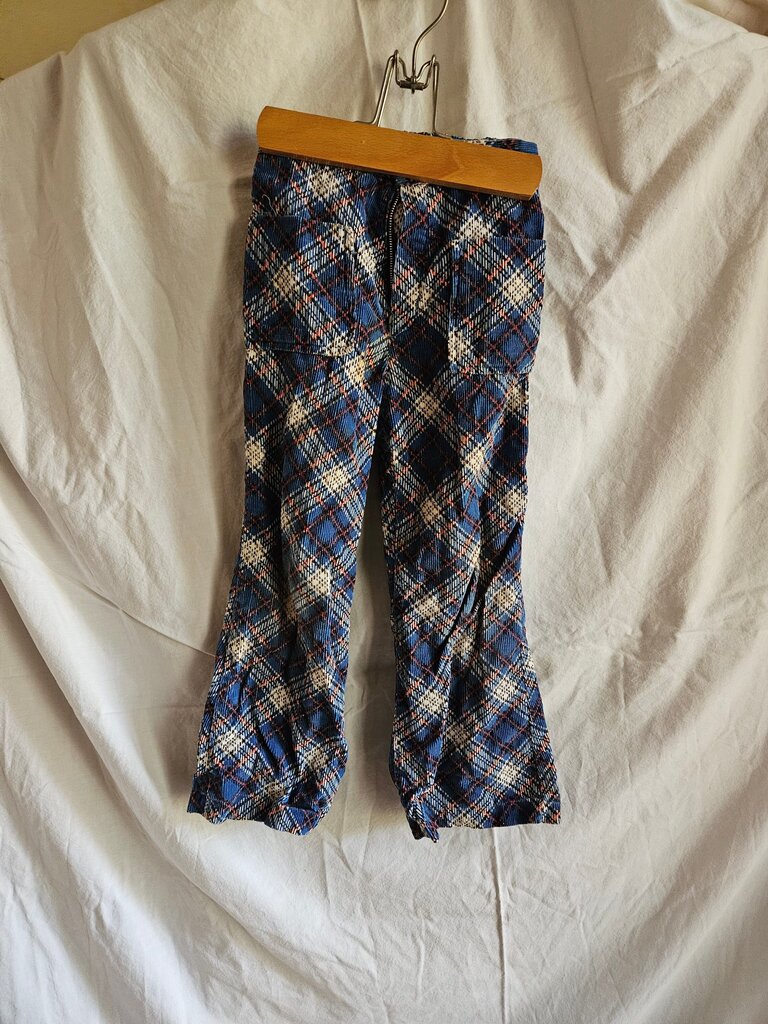 Plaid Flare Pants for Kids