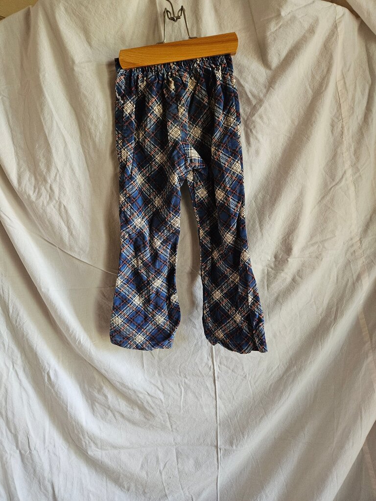 Plaid Flare Pants for Kids