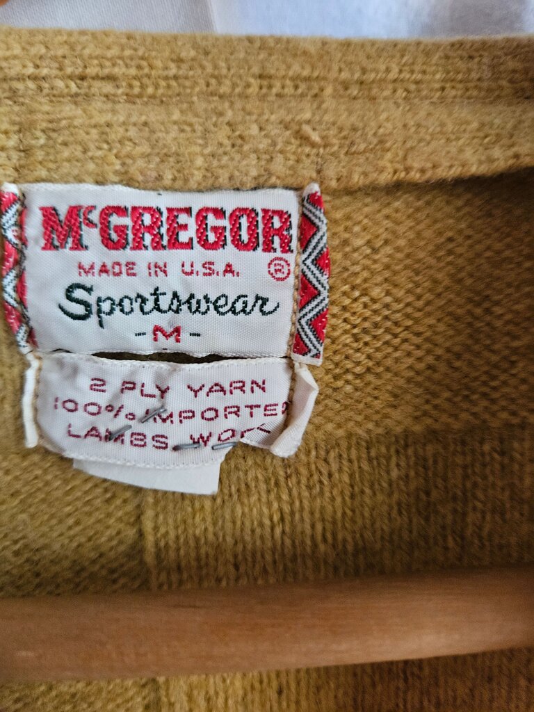 Vintage McGregor Sportswear Cardigan