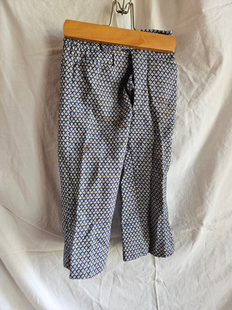 Men's Double Knit Pants with Pattern
