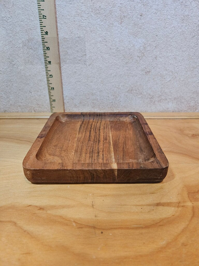 Rectangular Wooden Serving Tray/candle holder/table decor