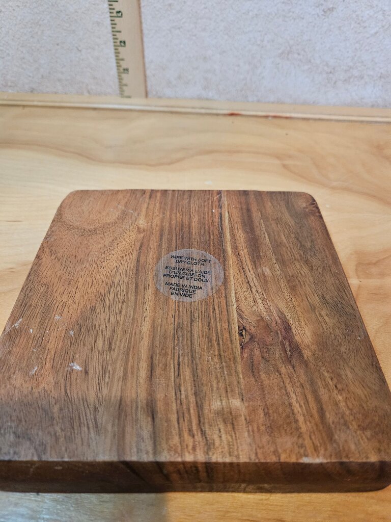 Rectangular Wooden Serving Tray/candle holder/table decor