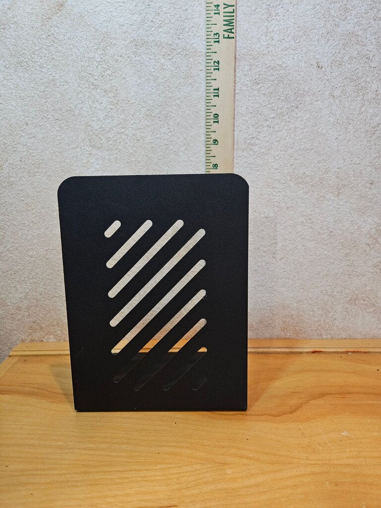 Modern Black Book Holder set