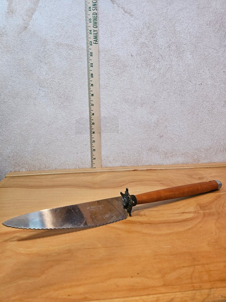 Mr Bartender Knife Ranger Star Wood Handle 7" blade Stainless USA Cut Chef Cowbo