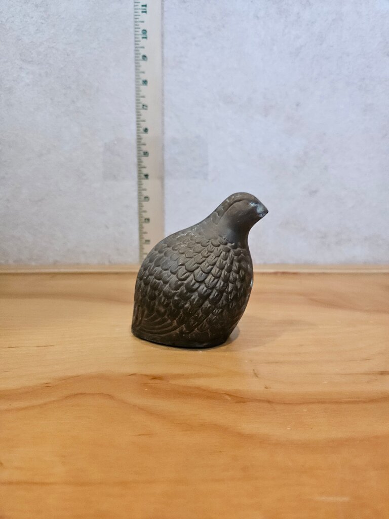 Brass Quail Figurine - Vintage Mid Century Brass Bird Statue - Brass Trinket Gift - Lake House Bird Decor - Vintage Brass Keepsake Gift