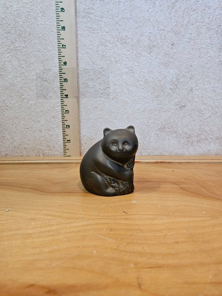 Bronze Cat Figurine