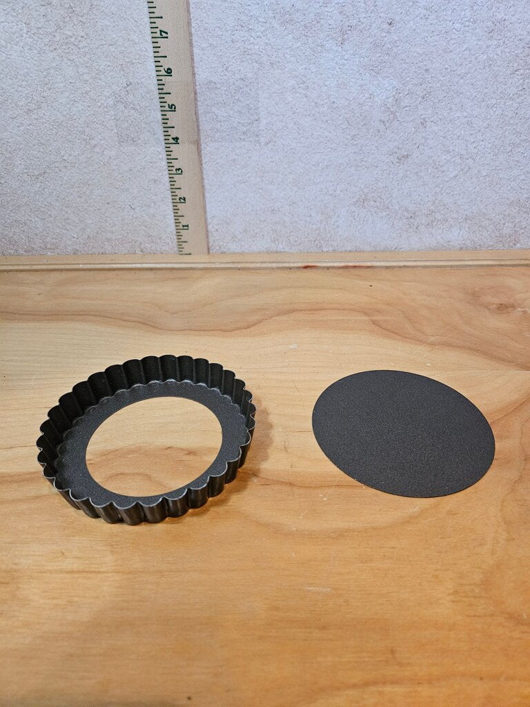 Vintage Mini Tart Pans (Set of 4) Removable Bases