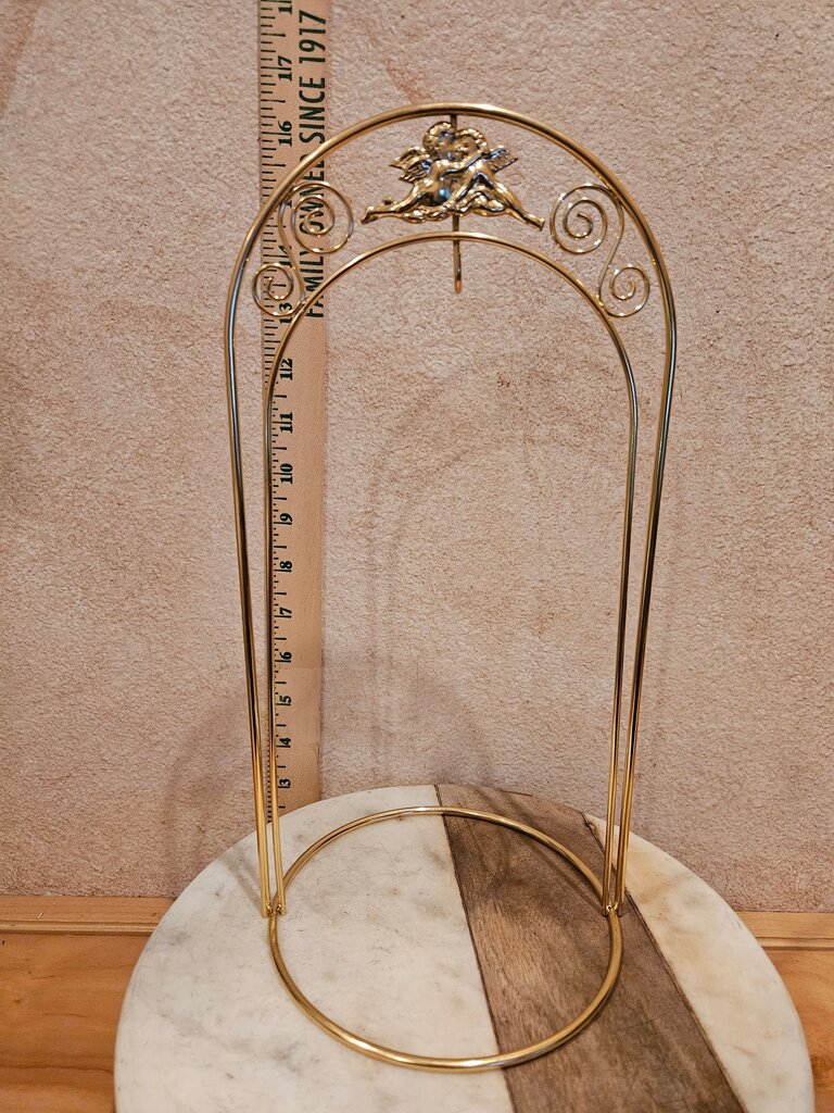 Single Ornament Display Or Figurine Metal Figurine Stand With Single Hook To Hang Ornament Memory Ornament Hanger Special Ornament Display