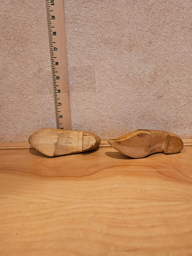 Hand-Painted Wooden Clogs