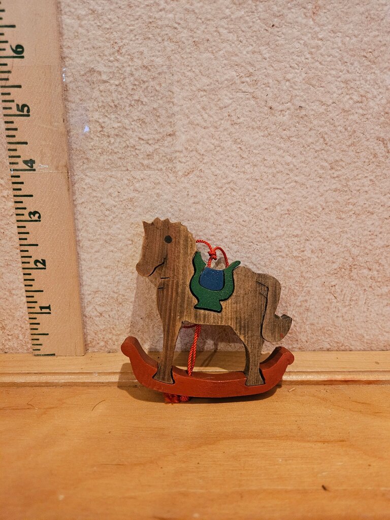 Wooden Rocking Horse Toy