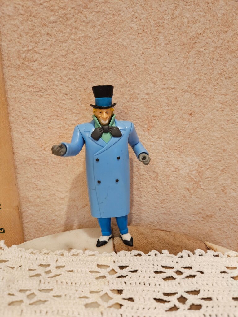 Vintage 1997 Mad Hatter Action Figure from The New Batman Adventures Animated Series