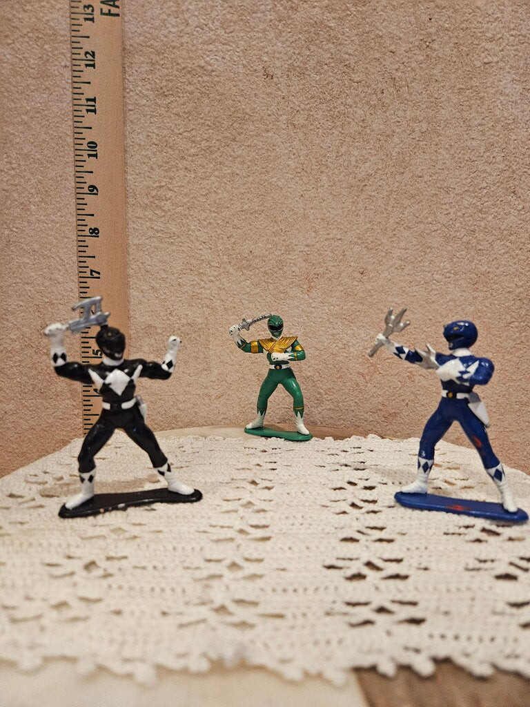 1993 Bandai Power Rangers Action Figure Lot Mighty Morphin Lot of 3