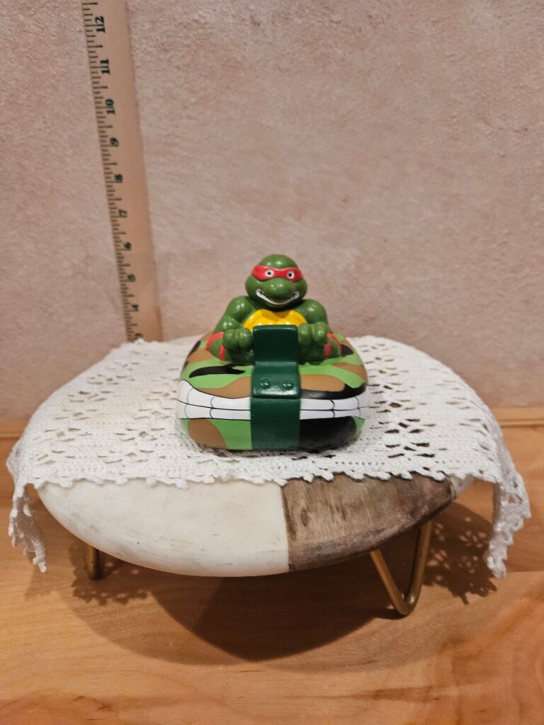 RARE vtg 1991 Ducair Tsumura TMNT bath toy ninja turtles
