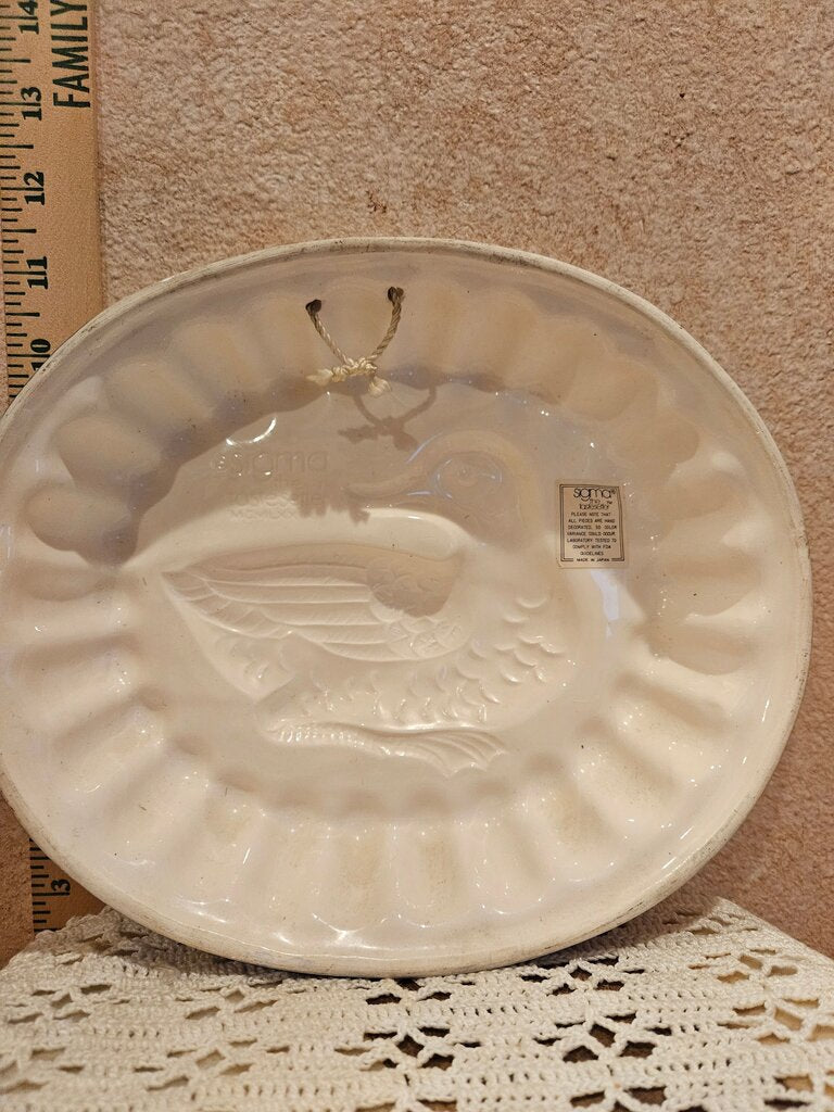 Ceramic Duck Mold - Sigma TasteSetter Ceramic Duck Jello Mold or Wall Hanging