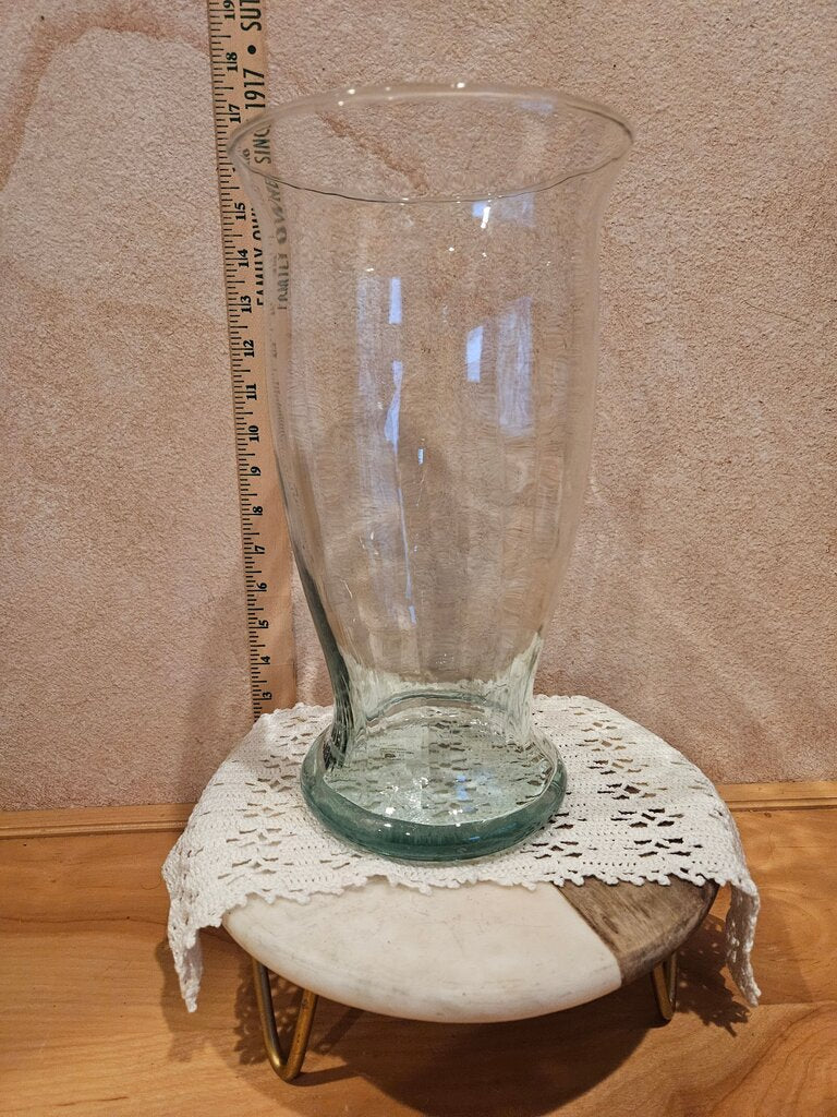 Syndicate Home & Garden Glass Green Glass Vase Made in Mexico