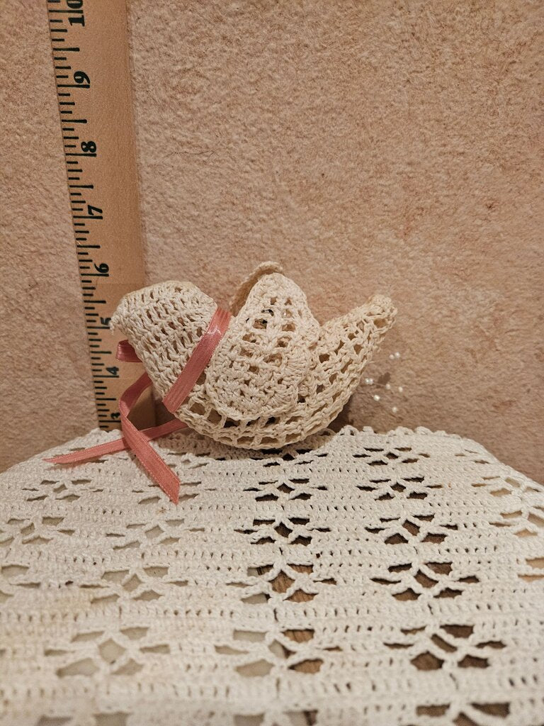 Handcrafted Crochet Bird Decoration
